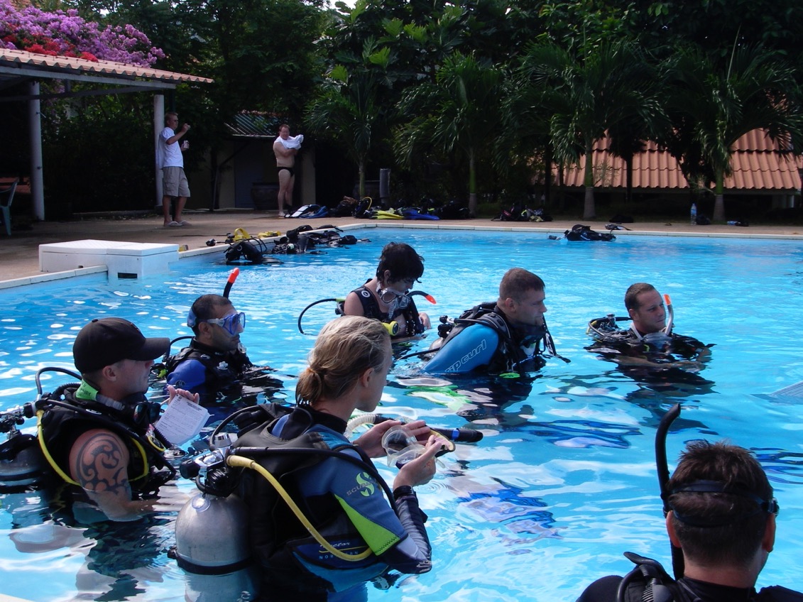 Confined Water Pool Work